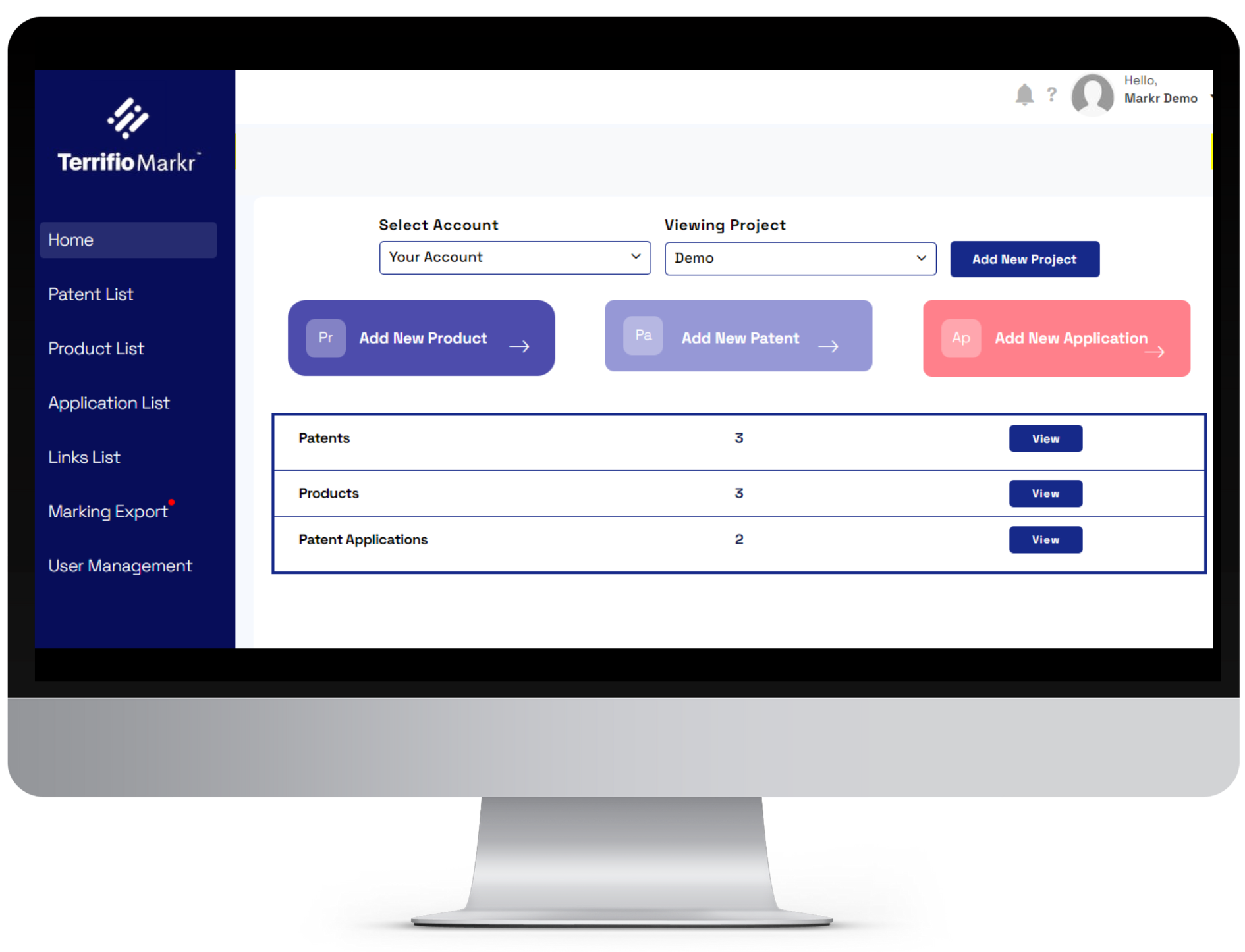 Virtual Patent Marking Platform
